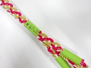 未使用品　正絹　手組帯締め